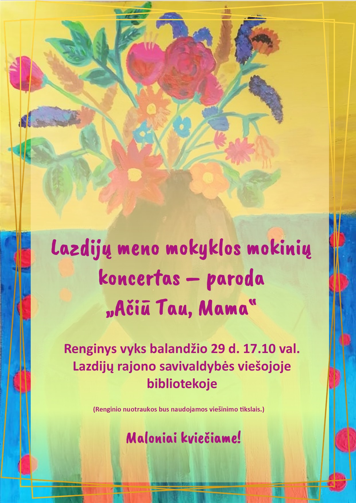 Kviečiame!