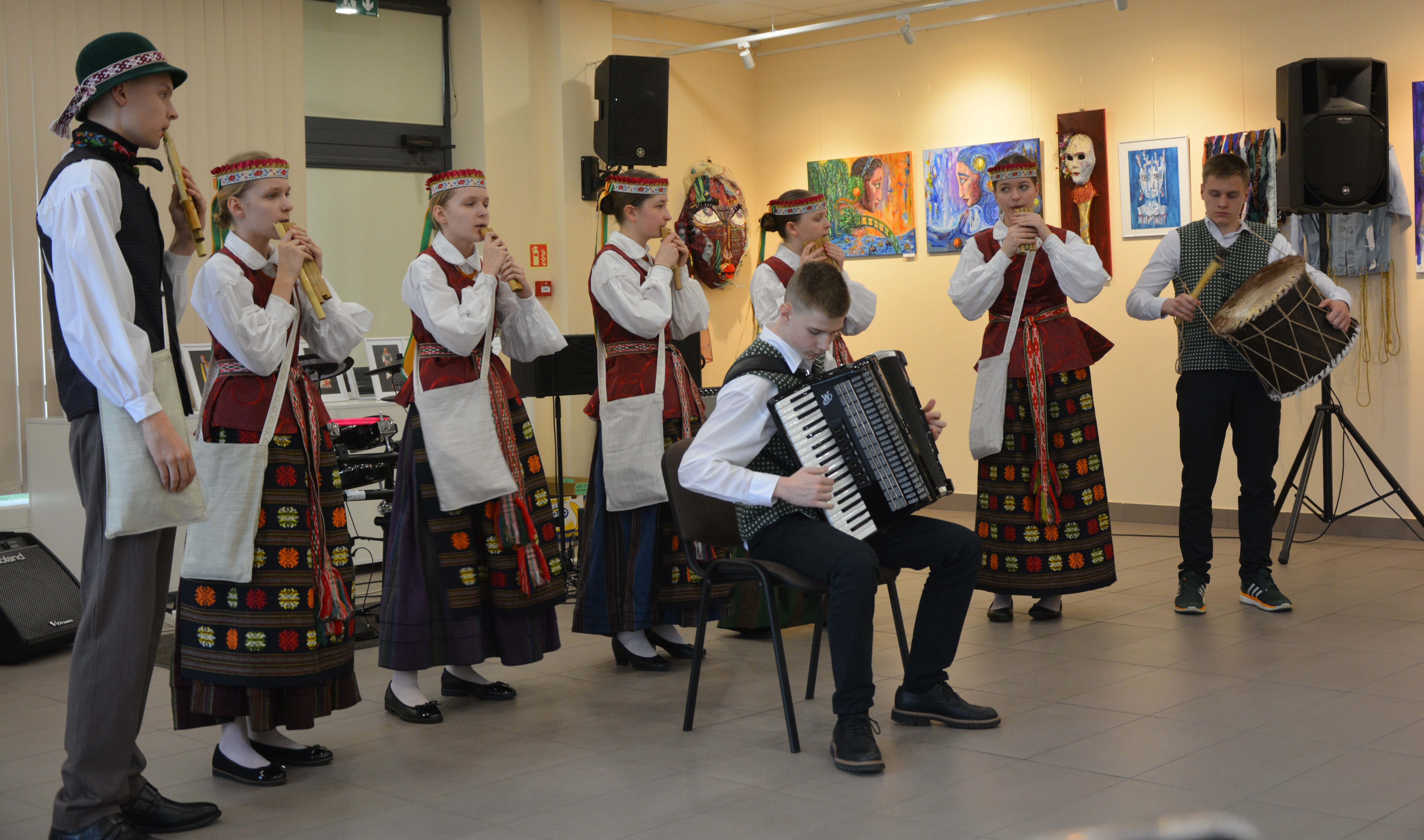 Lazdijų meno mokyklos ir Kalvarijos meno ir sporto mokyklos koncertas