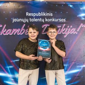 Jokūbas Naujalis ir Dominykas Naujalis