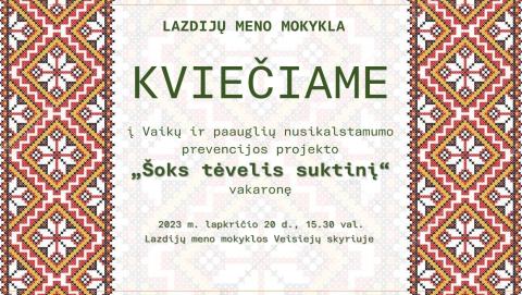 Kviečiame!