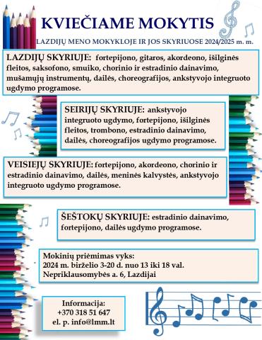Kviečiame!