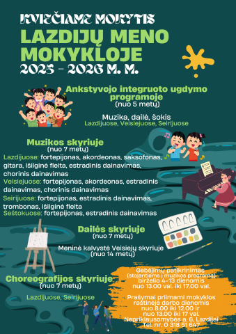 Kviečiame!