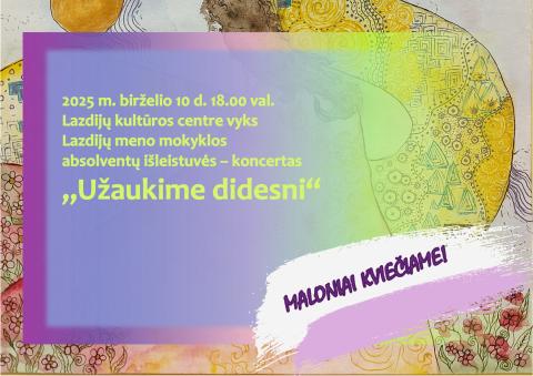 Kviečiame!